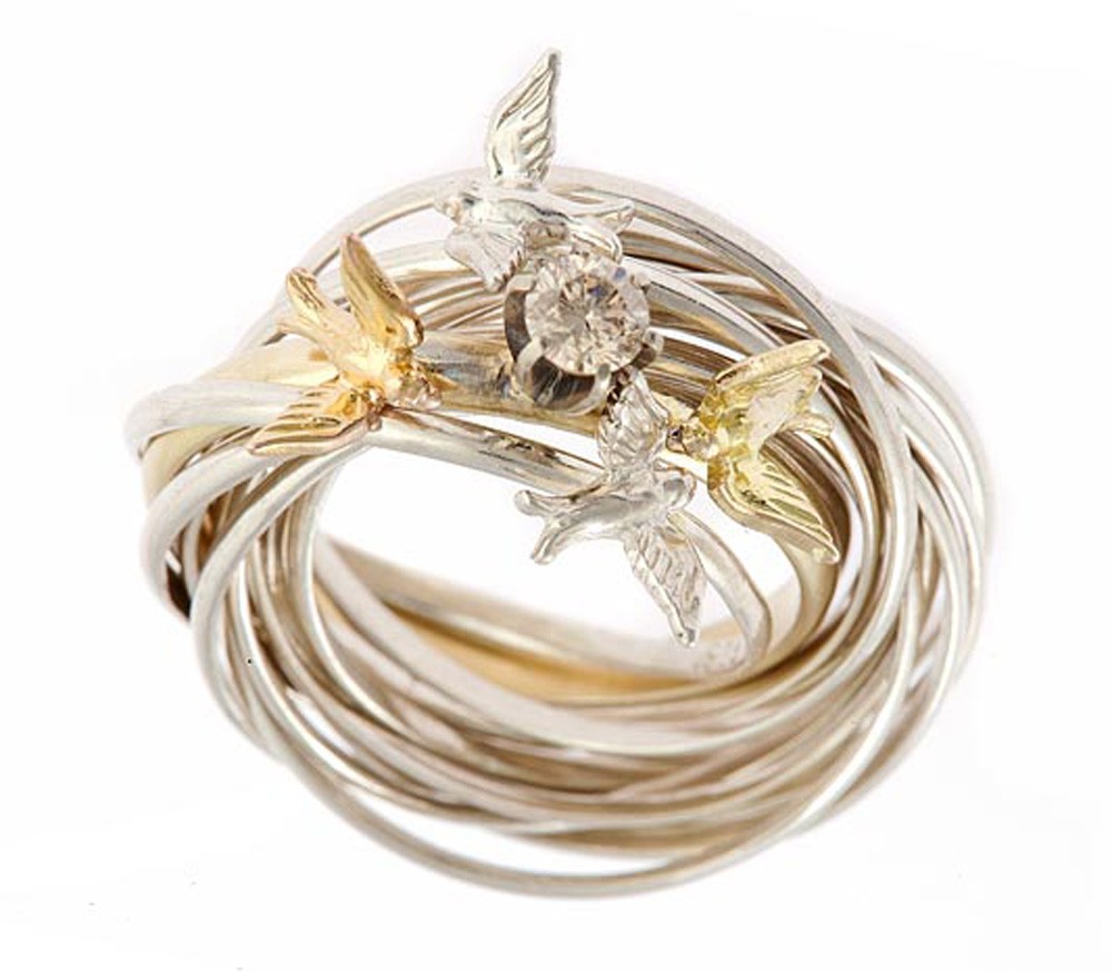 Top 10 Diamond rings designs for brides 2014 eventsstyles4442 Top 10 Diamond rings designs for brides 2014
