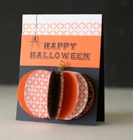 Calabazas+de+Papel+para+Halloween,+C%C3%B3mo+se+Hace,+Paso+a+Paso4 pumpkin Suit cards for Halloween