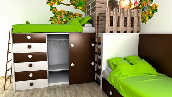 5 d%C3%A9coration+chambre+2 Fun and lively decorating childrens rooms