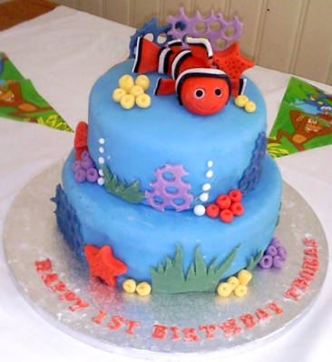 nemo birthday cake for boys Birthday cake designs for boy 