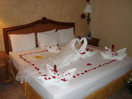 our wedding night room  Wedding bed decoration 2015