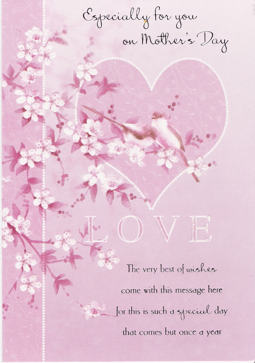 I love you mom mothers DaY Card Mothers day message cards 2014