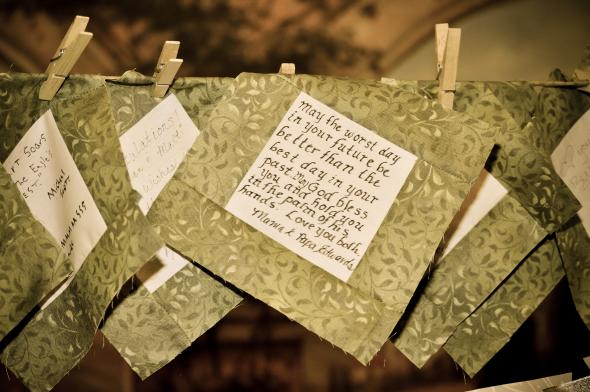 6 alternatives to the traditional guest book quilt+guest+book2 6 alternatives to the traditional guest book