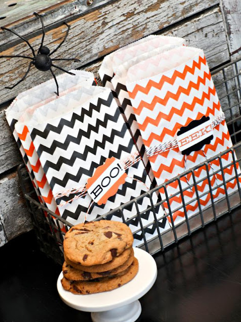 bolsas para halloween Halloween Ideas for sweet Bags 