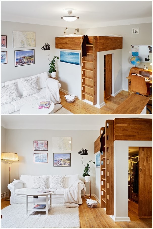 Id%C3%A9es+ing%C3%A9nieuses+pour+les+petits+espace+10 10 clever ideas for small space