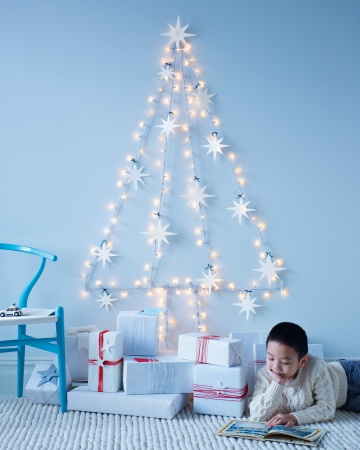 2014 Christmas atmosphere in kids room xmas+wall+tree 2014 Christmas atmosphere in kids room
