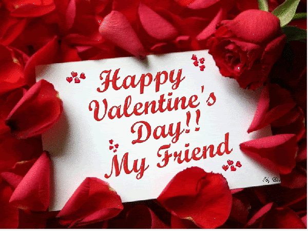 Special valentine greetings cards 2014 HappyValentinesDayMyFriend Special valentine greetings cards 2014
