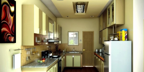 7.+Le+plafond+cuisine Design tips for small kitchen for more space