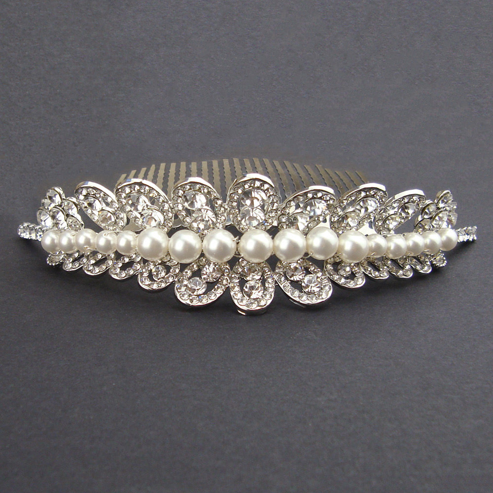  Wonderful Pearl Wedding Tiaras 2014