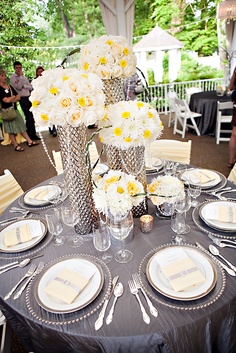 Ideas for yellow, white and gray wedding themes 531bc9437eac378f6996b6ffef1ac48e Ideas for yellow, white and gray wedding themes