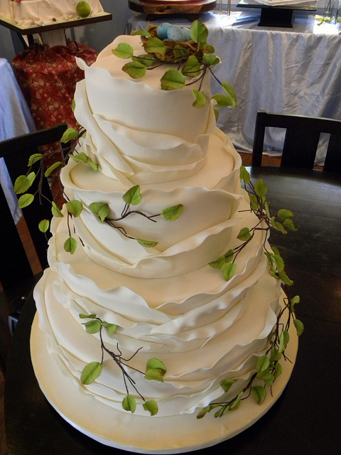 5703891493 0353455fb3 z Wedding cake inspired by nature