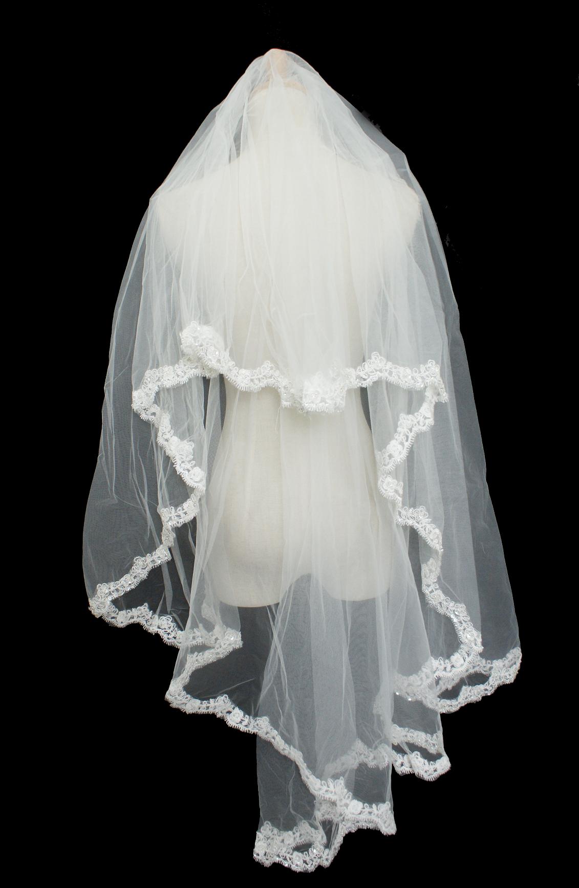 Bridal Veil Beaded Veil Vl02 How to choose your bridal veil