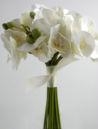  orchid flower bouquets for royal bride 2014