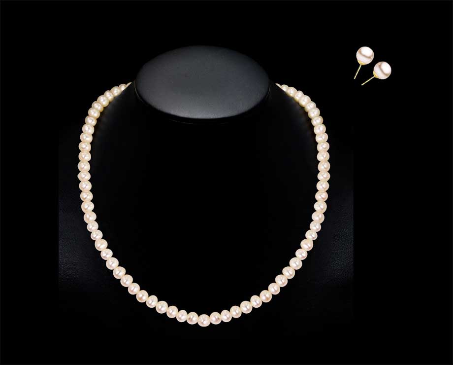 5mm pearl bridal sets Fantastic Pearl Jewelry for bride 2014