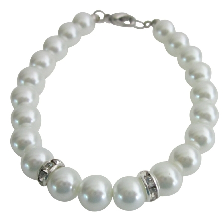 ubr261 Amazing white & silver jewelry 