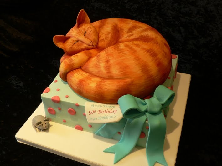  wonderful cat birthday cake