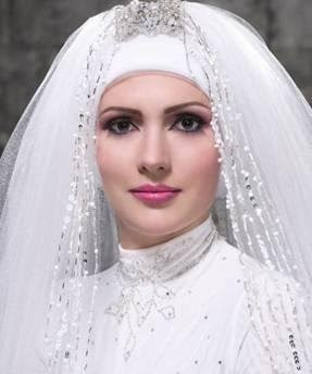 Bride+4 Islamic Bridal Headpieces 2014