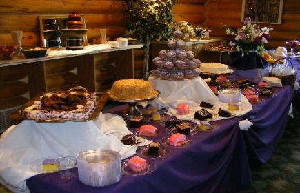 buffet table setup wedding Buffet between desirable and Blocked