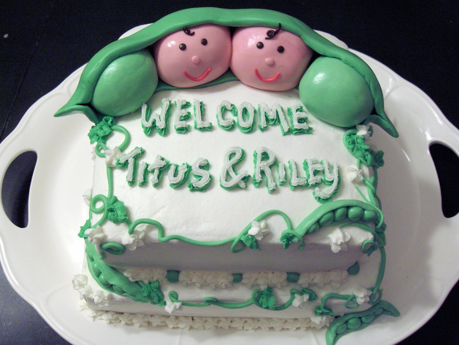  How to make Baby Shower Cake for twins
