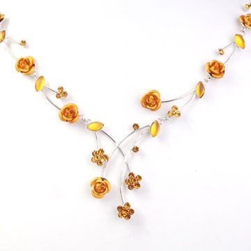  Collection of gold plated jewelry for the bride