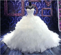 actual images sweetheart luxury royal puffy Modern Wedding dresses from Galia Lahav