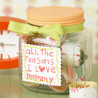 mothers day gift jar Unusual ideas for mothers day 