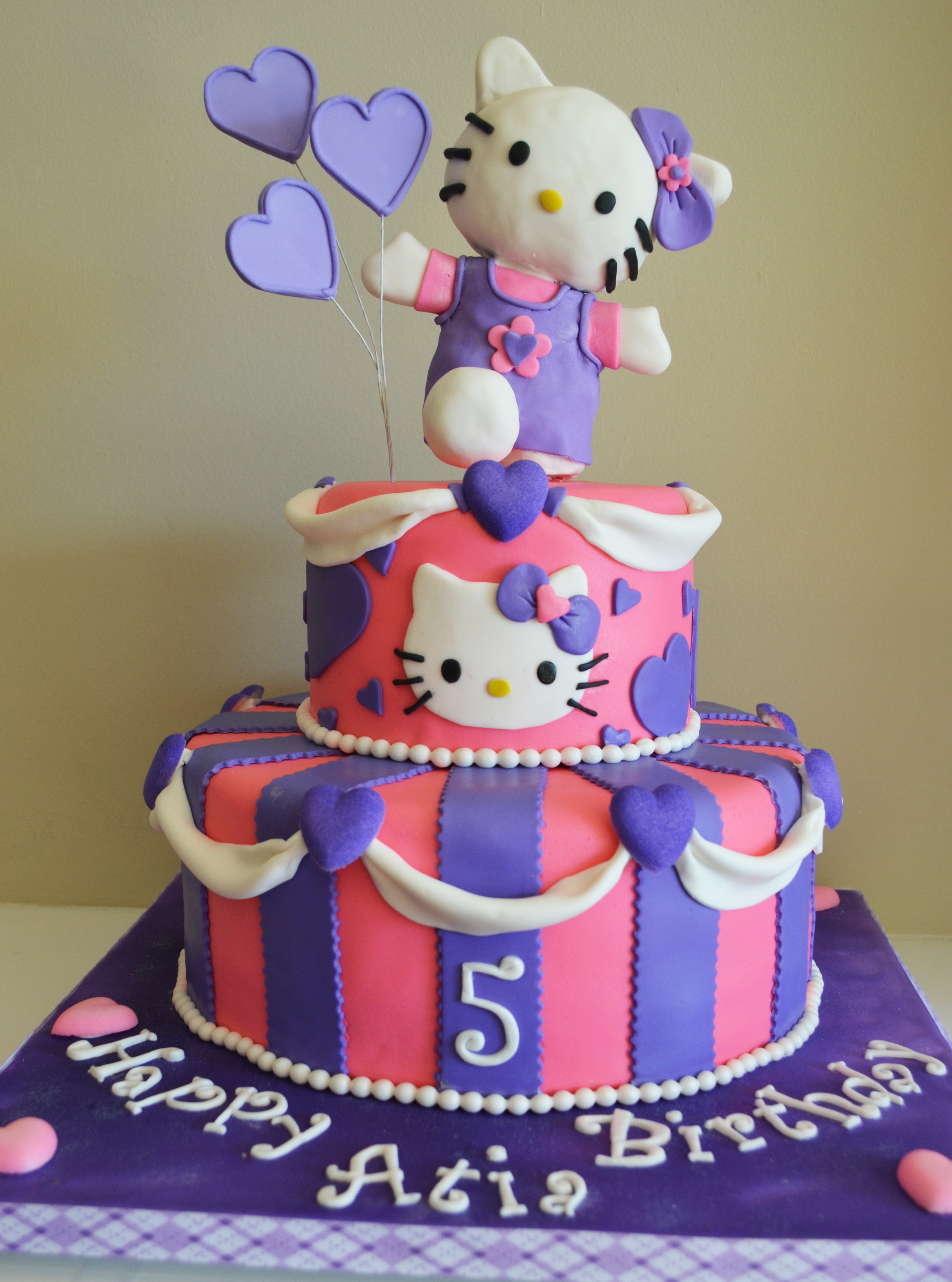 03 Cake How to make a pink and purple party for girls age 5