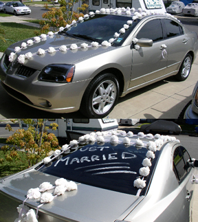 how to decorate a car for a wedding? getawaycar5 how to decorate a car for a wedding?