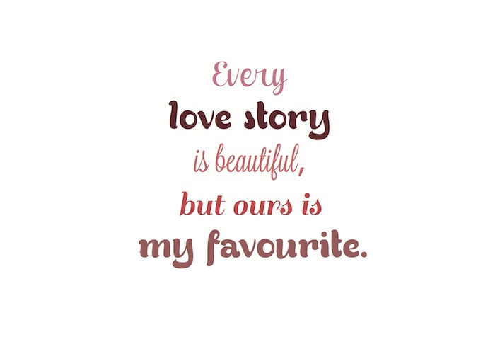 Love Story Quote Romantic Wedding quotes 2014