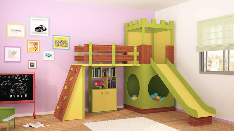 dormitorios infantiles cuarto de juegos 01 Ideas for Decorating Childrens Bedrooms