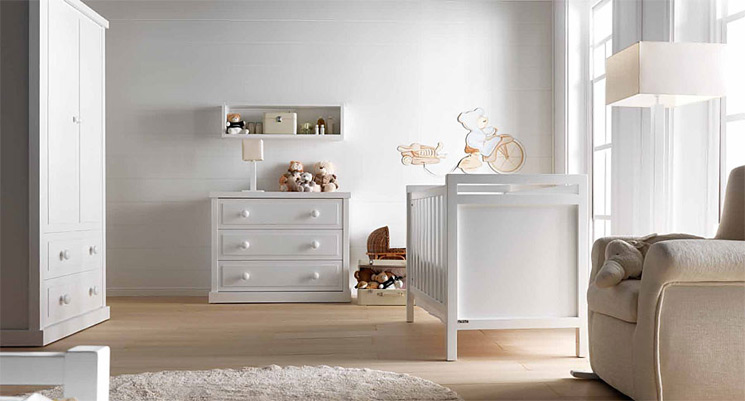 dormitorios infantiles cunas 01 Ideas for Decorating Childrens Bedrooms