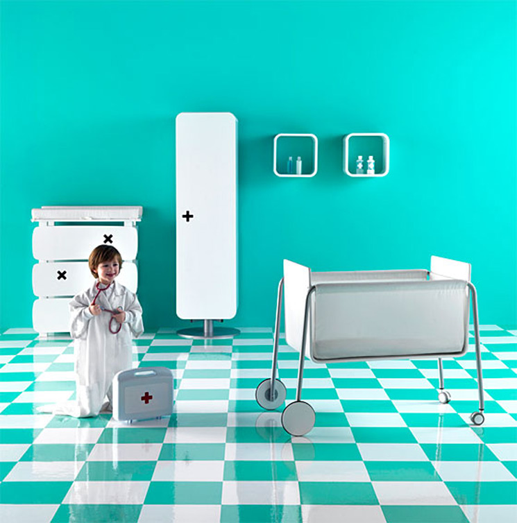 dormitorios infantiles cunas convertibles 01 Ideas for Decorating Childrens Bedrooms