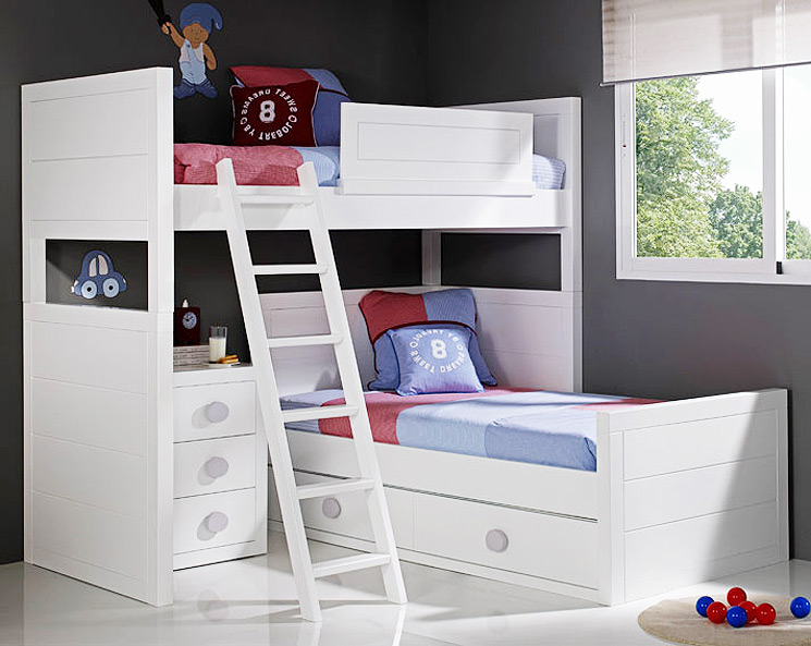 dormitorios infantiles literas 05 Ideas for Decorating Childrens Bedrooms