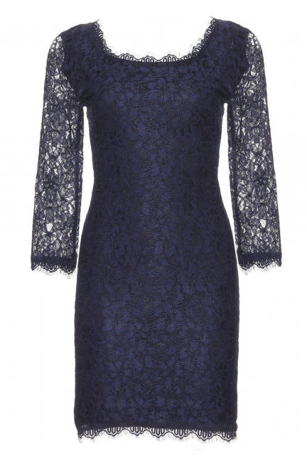 elle diane von furstenberg zarita lace dress xln lgn What to Wear to a Fall Wedding