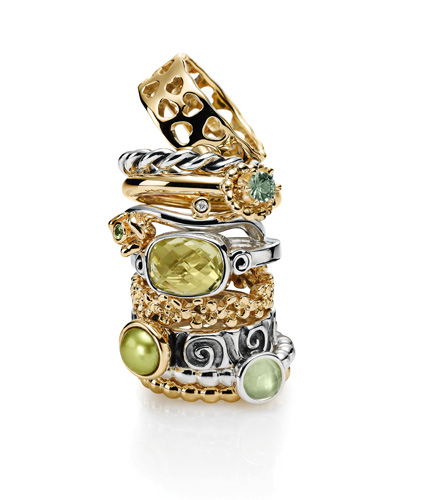 pa rings gronstak Pandora Jewelry for Brides