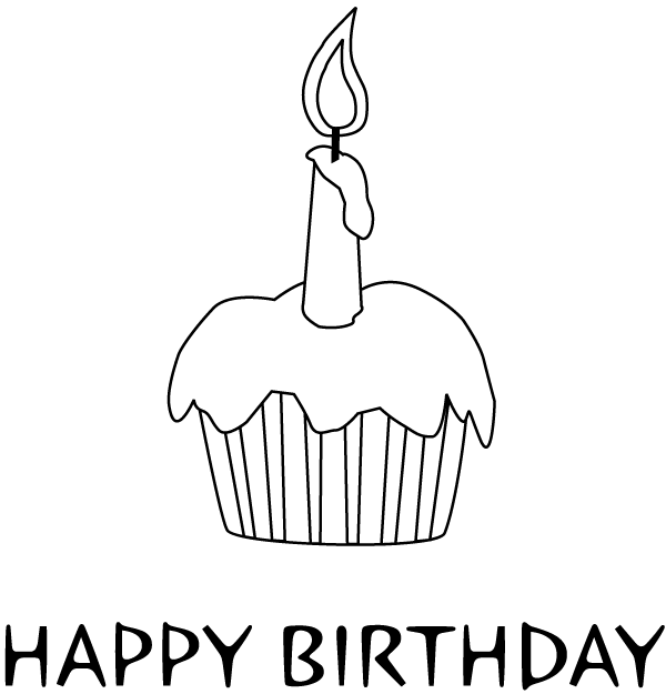 birthday coloring pictures 1 Wonderful birthday coloring pages for kids