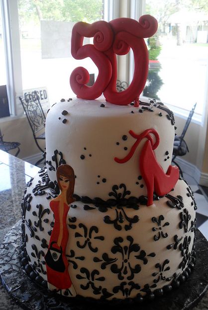  Beautiful Cakes for 50th birthday