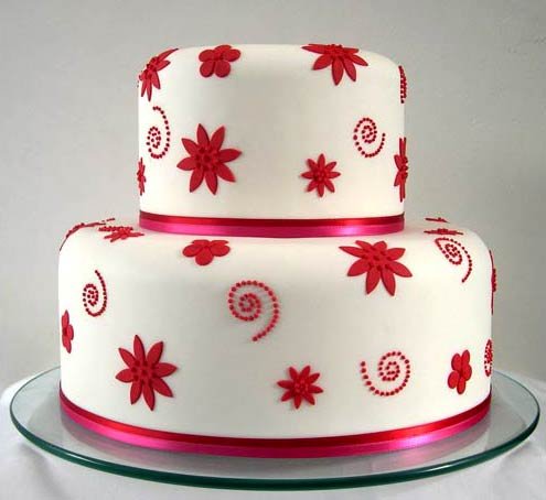 red wedding cakes 2 New 5 st birthday cakes Ideas