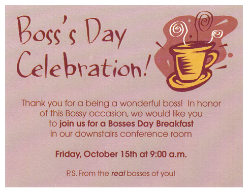 7 Bosss Day 2016 Pictures And Quotes