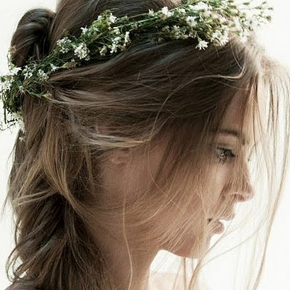 Spring Flowers Tips Bridal Floral Crown nice hairstyles with Crown  