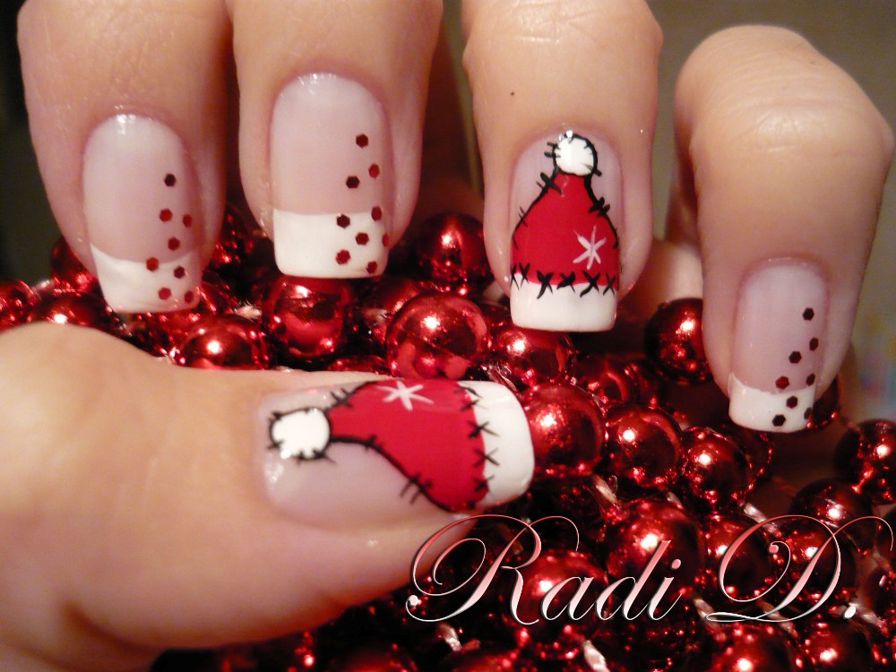 181212 anhvui mongnoel 2 Awesome christmas nail art ideas 2014