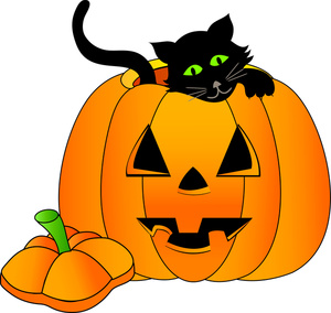 halloween pumpkin clip art black cat inside a jackolantern pumpkin on halloween 0515 1008 2023 0012 SMU Best 10 free halloween clip art pictures 2015