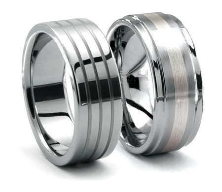 tungsten wedding band 1 stylish groom wedding rings 2014