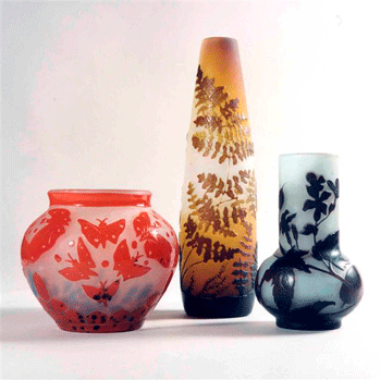 Horoscopes help you choose Valentine gift CAF Art Nouveau glass Shapiro Horoscopes help you choose Valentine gift