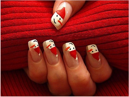 066dd3ec82815dc8323d789eaa9cc0ab Christmas acrylic nails design ideas