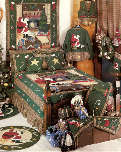 508319833a3341296b288aaa43af0b15 Ideas for decorating Christmas bedding 