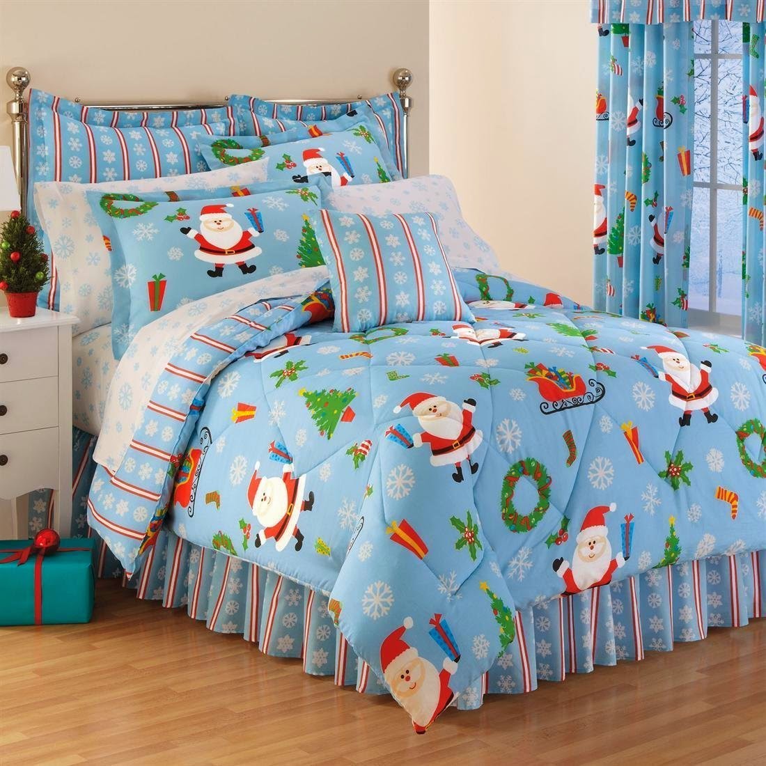650bdc0f254f3476ae8a6ca69d32d8d1 Ideas for decorating Christmas bedding 