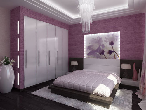 9ff20e20aadefc934af3198564f132c5 Bedroom in violet colored 2015