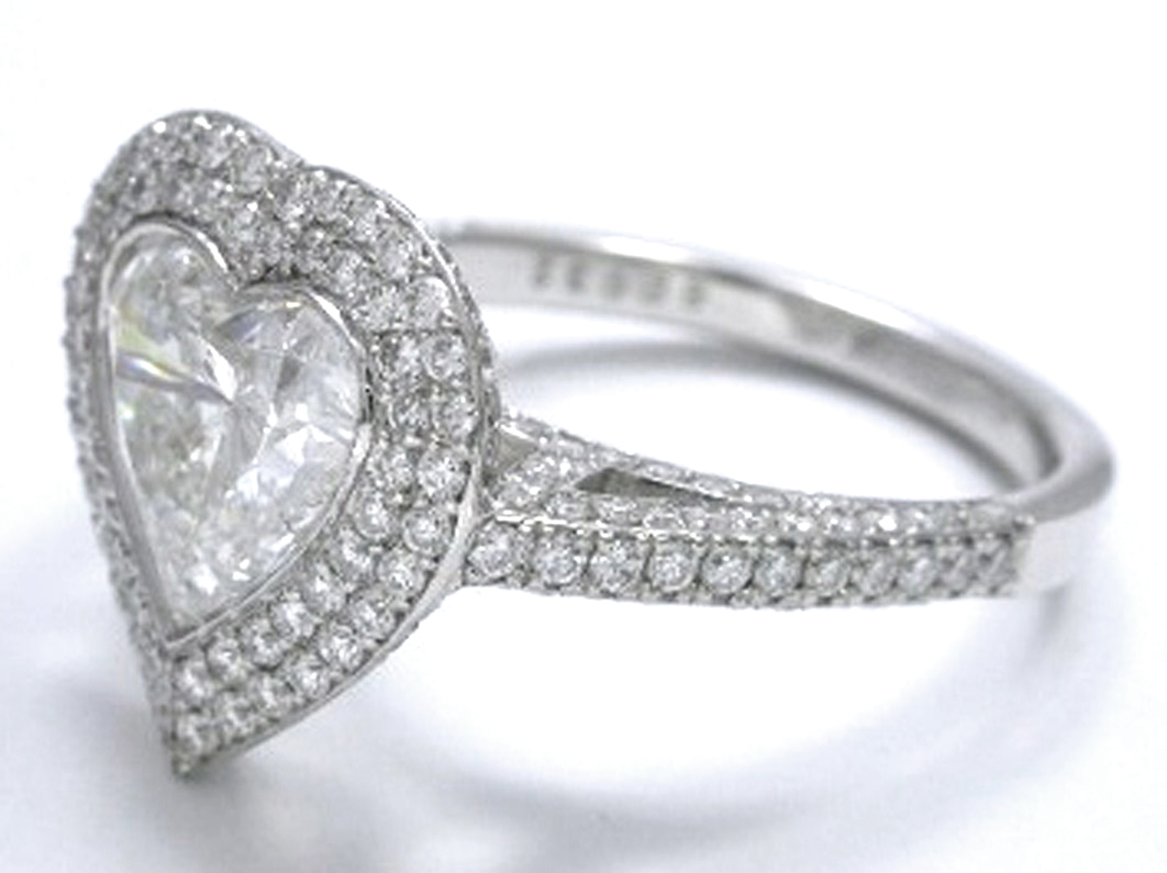 Heart engagement rings for women 2014 ES1151HS 1 Heart engagement rings for women 2014