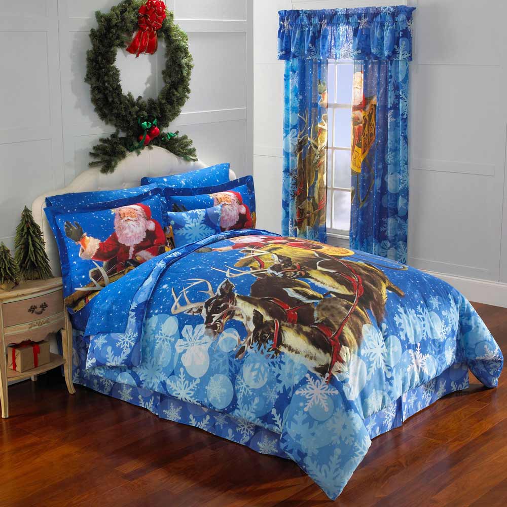 e6c7411cb8bd4e16e07b7abe87bc541a Ideas for decorating Christmas bedding 